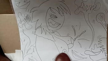 Preview 3 of Anime Full Movie - Guy Jacks Off To BBW Hentai Comic !!!!
