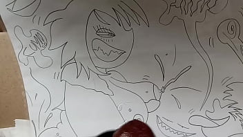 Preview 4 of Anime Full Movie - Guy Jacks Off To BBW Hentai Comic !!!!