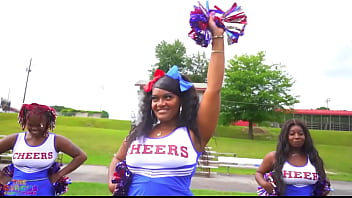 Preview 1 of Tamil Family Xxx - College Football Player Fucks 3 Cheerleaders After They Heard He Got Drafted To The Atlanta Falcons