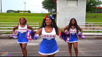 Preview 4 of Tamil Family Xxx - College Football Player Fucks 3 Cheerleaders After They Heard He Got Drafted To The Atlanta Falcons