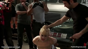 Preview 2 of Napoleon Xnxx Vieo - Blond deep throat fucked in public