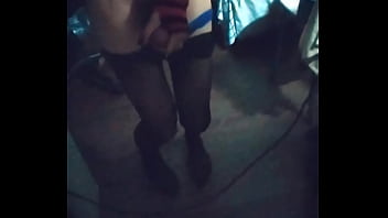 Preview 1 of Concept Porn - DashaNoihara #1 - Having fun in cute skirt and black pantyhose