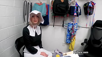 Preview 1 of America Xxx 10th - Lingerie stealing blonde fucktoy gets drilled