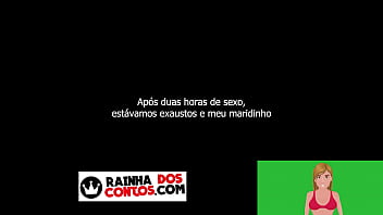 Preview 4 of Dani Danieal Strapon - Conto er&oacute_tico: Amigo da academia me comeu gostoso