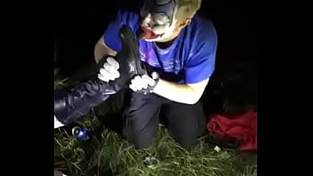 Preview 1 of Chubby Very Big Ass Anal - Muddy Women&#039_s Feet &amp_ Boot Worship