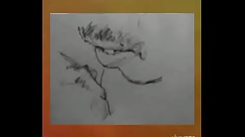 Preview 2 of One Men Two Lady - 29 year old loses his virginity to his 62 year old as kitten films while listening to music titled faithful by phora/ thinking bout it by twista (quick sketch version)