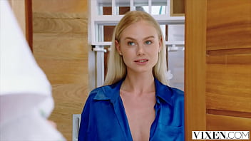 Preview 2 of Massage Dig Monster - VIXEN Vacationing Nancy craves more than a simple massage