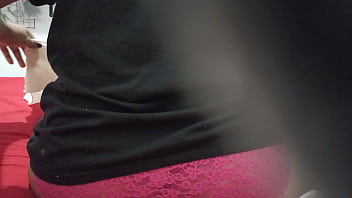 Preview 3 of Bokep Kantor Tante Pakai Kemeja - Dej&eacute_ grabando el celular en el cuarto de mi esposa y andaba en calzones