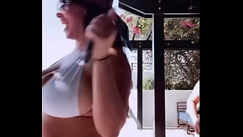 Preview 2 of Porn Domal - Gigantic Instagram boobs bouncing