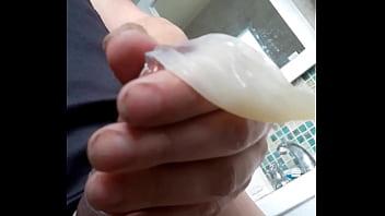 Preview 4 of Trek Khan - Huge cum in condom - playdaddy tribute