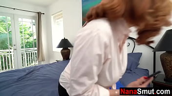 Preview 2 of Sex Htv - Fucking my gf &amp_ stepgrandmother at once!