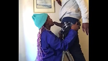 Preview 2 of Hole Of Girl - Ebony Slut From Limpopo Gets Banged By Her Neighbor When She Moves To A New Area.