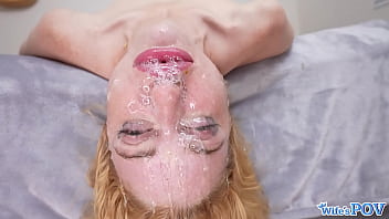 Preview 4 of Bhojpuri Sakc Gon - SlutInspection - Euphoric Chloe Cherry gets her Throat Fucked HARD by Dan Ferrari&#039_s Big Dick