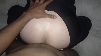 Preview 4 of Mom Nd Son Big Boobs Saxe Video - Comendo o passivo de legging