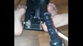 Preview 3 of Bruno Cum In Pussy - Me riding my fuck machine for xvideos.com