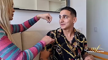 Preview 2 of 4k Video Download Xxx - Hot MILF has her first threesome with two young guys - Monique Fuente - Danner Mendez - Dani Clark