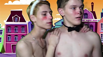 Preview 1 of Black Girls Riding Dildos - Mickey Mouse End Roger Rabbit (Casey Donovan) (David Gallagher)