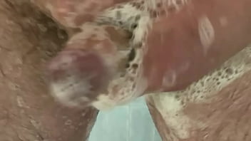 Preview 1 of Hlebo Hot Sex - Soapy shower