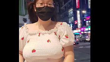 Preview 2 of Vicky Aisha Porn Sex - Ximending walk around