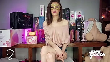 Preview 1 of Sochool Girl Rape Video - Sarah Sue Reviews PinkPunch Sunset Mushroom Vibrator