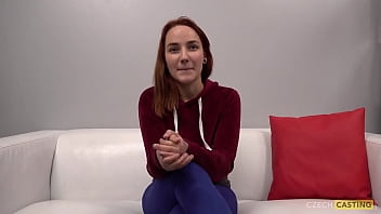 Preview 1 of Sri Mukhi Xnxx - czech casting Lili Sommer red-head
