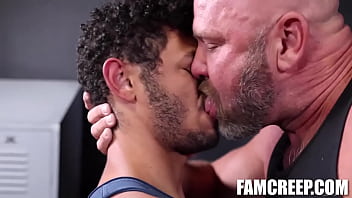 Preview 3 of Public Xxx Sex Video - Bonding in the Gym Thor Buckner,  Jordan Pax