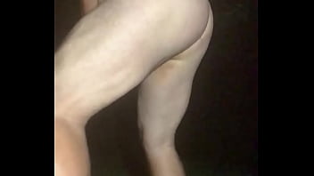 Preview 4 of Petie Loli - Hitachi up my butt outdoor athletic legs naked