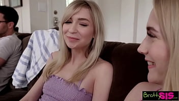 Preview 1 of Phat Bottom - Stepbrother Says &quot_If you two girls don&#039_t stop fucking around I&#039_m gonna put a dick in you&quot_