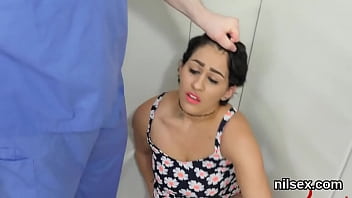 Preview 2 of Tiny Asian Teen Creampie - Kinky girl is brought in anal loony bin for uninhibited therapy
