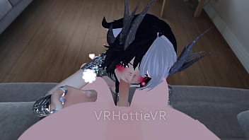 Preview 2 of Dehati Mami Bhanja Xxx Pron - Strip And Blowjob POV Lap Dance VRChat ERP