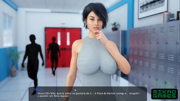 Preview 3 of Piss In Toilet Solo - Milfy City ep 1 Conhecendo a historia e personagens Linda,  Sara,  Caroline e Terapeuta