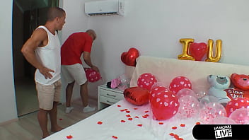 Preview 1 of Deepikxxx - Cheating Lana Fucks Her Boyfriend&#039_s Buddy,  A Valentine&#039_s Treat!