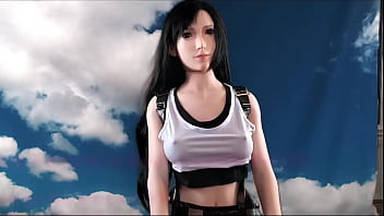 Preview 2 of Ass Onley - Tifa Lockheart Final Fantasy VII Silicone Love Doll SKY
