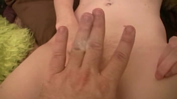 Preview 4 of Curvy Claire Amateur Videos - Amelia Rose Ginger Perky Tits Gets Finger Fucked POV by BF