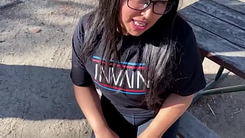 Preview 4 of Sara Jay Vs Yasmin - PROPUESTA INDECENTE A LATINA CACHONDA EN EL PARQUE