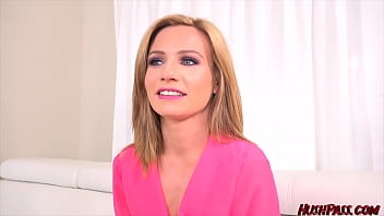 Preview 2 of Dannii Harwood Lesbian - Savannah Dixon Undertakes a Threeway in her First Porn Scene