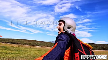 Preview 1 of Terans - TUSHY Action seeker Little Dragon finds a new extreme