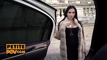 Preview 1 of Porm Movis - POV - Lusty mistress Sasha Rose fucks in limo