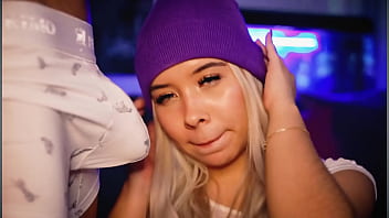 Preview 2 of Bathroom Main Lind Girana - Sexy Colombian blonde wants to eat her &#039_s cock while you watch