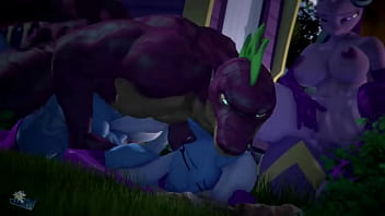 Preview 2 of Kendra Love Bbc - MLP - Trixie compilation P1