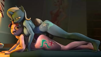 Preview 4 of Kendra Love Bbc - MLP - Trixie compilation P1