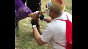 Preview 2 of Sunny Leone Sexy Blue Film 3gp - Dirty &amp_ Muddy Foot Worship At The 2017 GOTJ