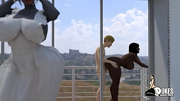 Preview 2 of Disy Mom - PAWG Milf Verses Big Black BOOTY