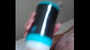 Preview 2 of Love Marriage Xxx Video - Stroking my hairy cock with my flesh light