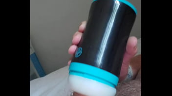 Preview 4 of Love Marriage Xxx Video - Stroking my hairy cock with my flesh light