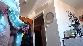 Preview 2 of Babindia Porn - French maids sissy wank