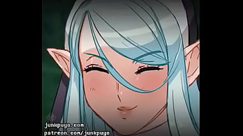Preview 2 of Great Butt Dildo Machine - The Elven Nun by JunkPuyo