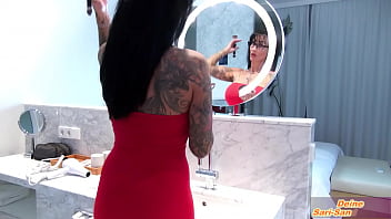 Preview 1 of Seex Video Hd - Bestes Dildo Reiten von deutscher dicke titten tattoo milf sekret&auml_rin