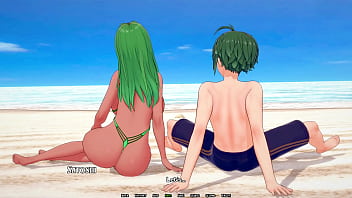Preview 1 of Mom And Sun Jepenis - The King of Summer - NTR GAME Part 3: Spending Time With Uncle