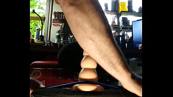 Preview 1 of Bbw Scatlett - Fat ass dildo beads